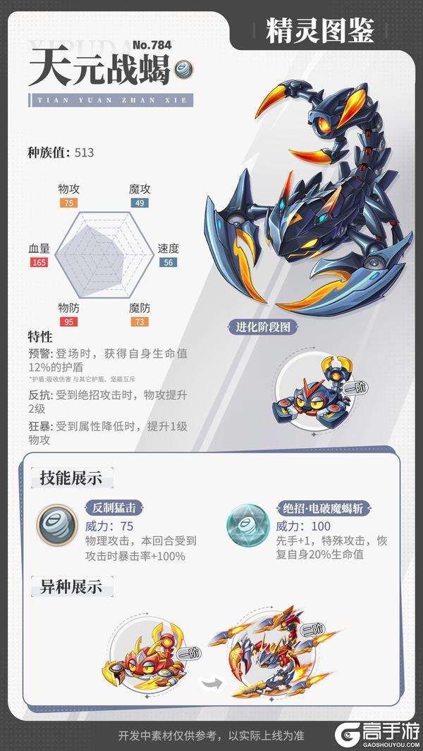 《西普大陆》精灵百科|天元战蝎&魅彩蛇姬&光辉圣剑