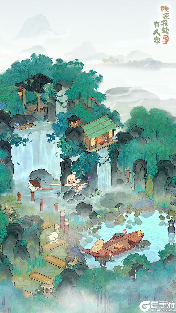 《桃源深处有人家》萝萝山搭建灵感 | 青山 翠竹 流水声