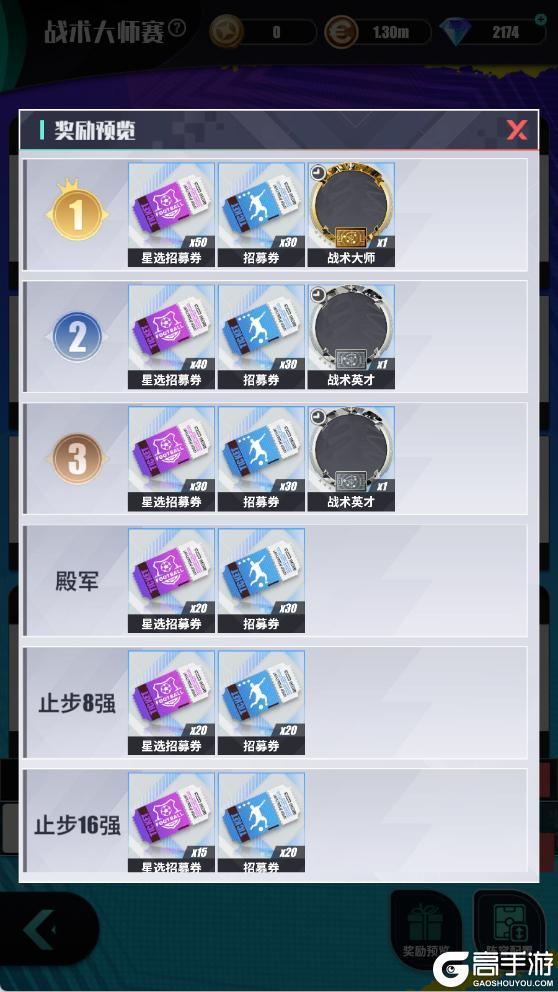 《足球决》玩法简介| 战术大师赛