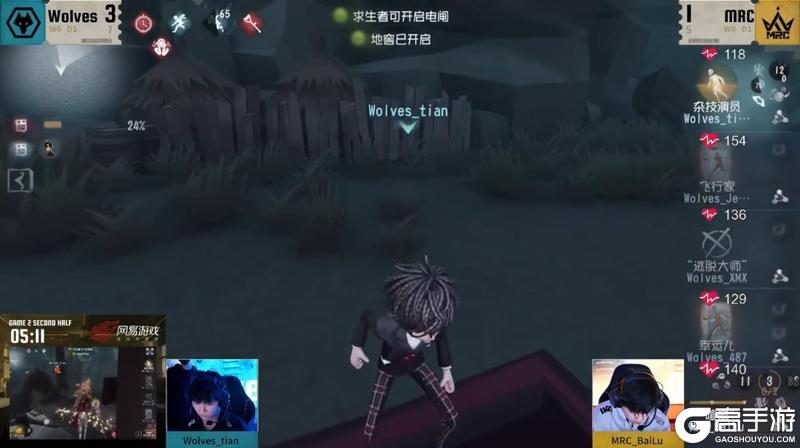 ​​迷雾隐踪！MRC_XiaoX精巧布局关键救援破长平！——《第五人格》2025IVL秋季赛第八周赛报发布