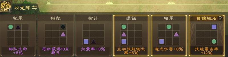 《偃武》技能骑精讲 | 野战抗线王者：张辽曹仁技骑配置与培养秘籍！