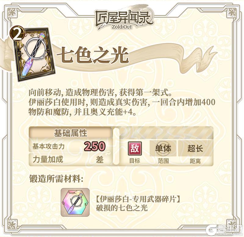 《匠屋异闻录》格雷&伊丽莎白推荐武器锻造指南