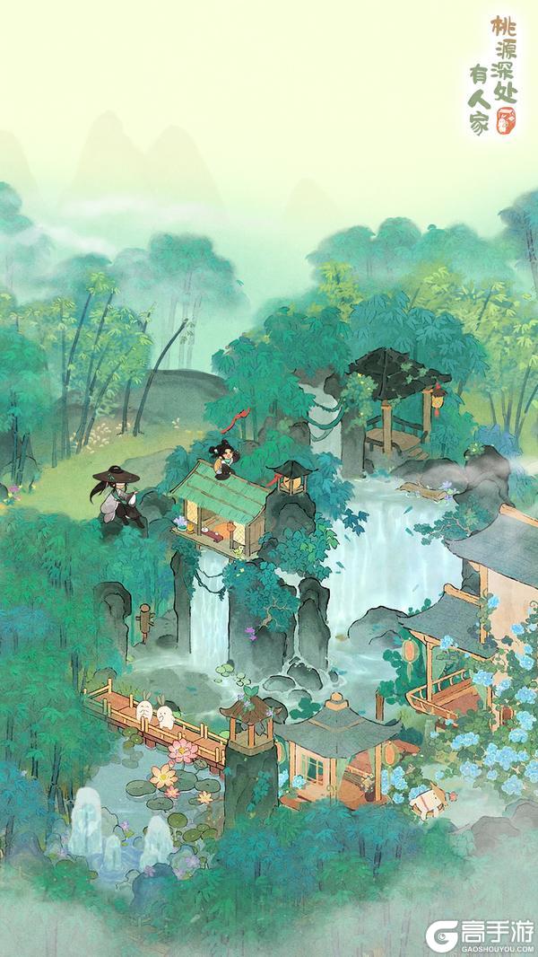 《桃源深处有人家》萝萝山搭建灵感 | 青山 翠竹 流水声