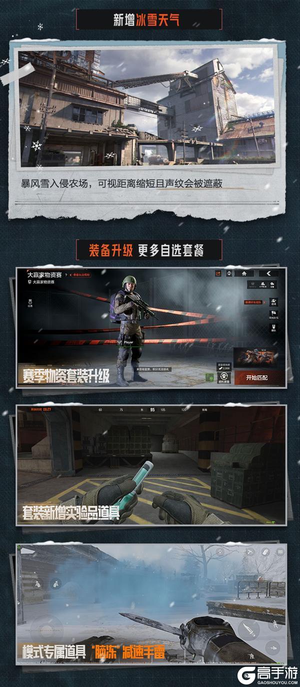 《暗区突围》看着雪景吃火锅！冰雪大赢家物资赛今日开赛！