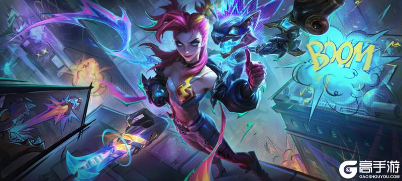 《英雄联盟手游》狂潮·逆焰 金克丝酷炫登场！狂潮觉醒之路活动规则揭晓~