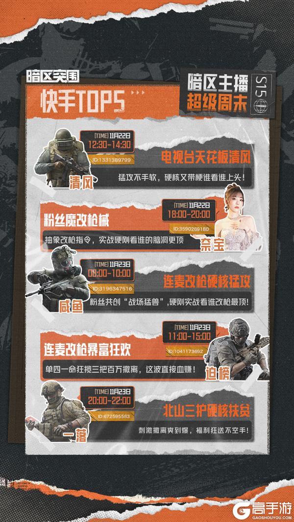 《暗区突围》主播超级周末丨千元Q币？万元奖金？速来直播间锁定！