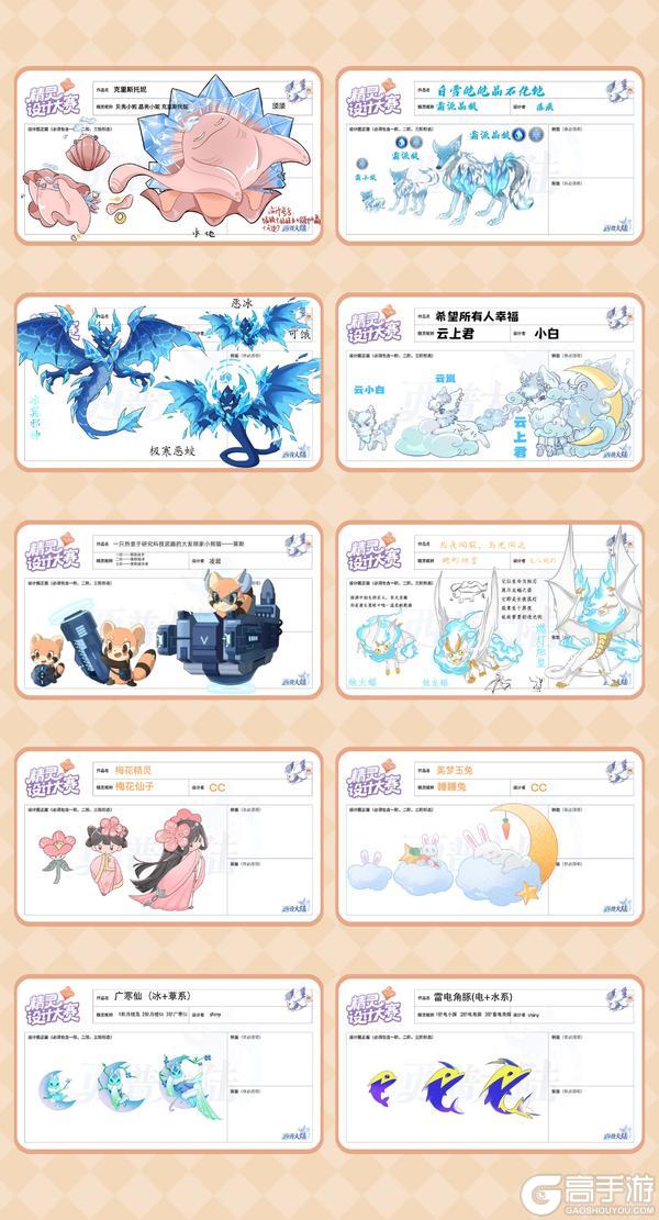 《西普大陆》第二届精灵设计大赛作品公示