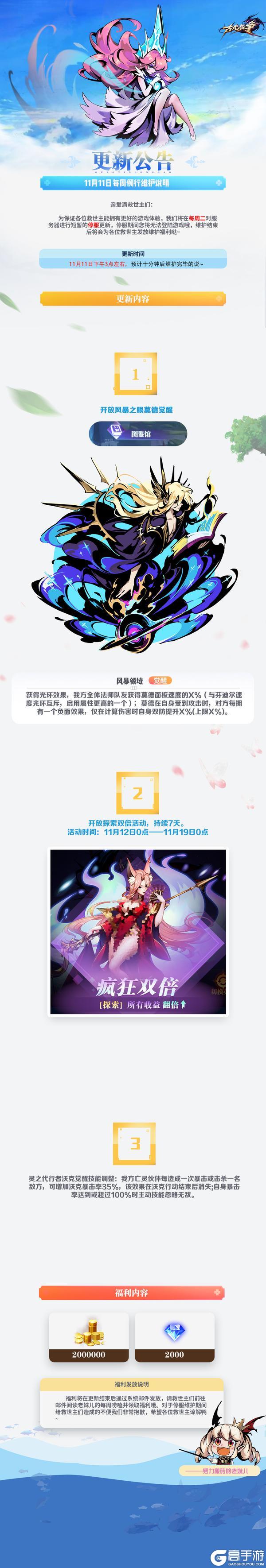 《古代战争》【更新公告】11月11日每周例行维护说明