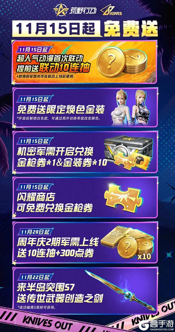 《荒野行动》现在上线邀请好友参与预约活动