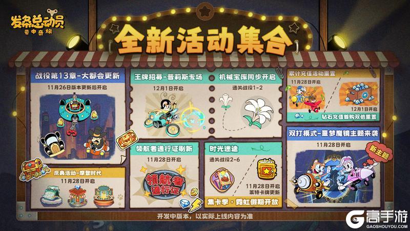 《发条总动员》【大都会版本】全新系列活动陆续开启中