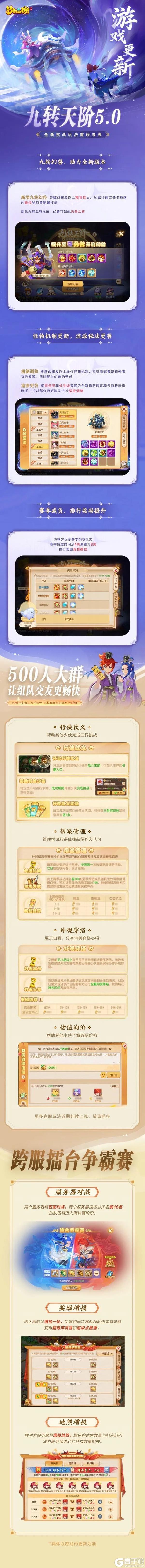 《梦幻西游》青春盛典精彩爆料回顾，你想知道的更新内容都在这里