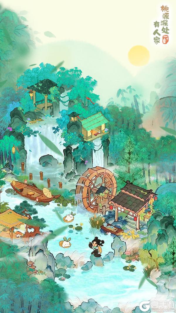 《桃源深处有人家》萝萝山搭建灵感 | 青山 翠竹 流水声