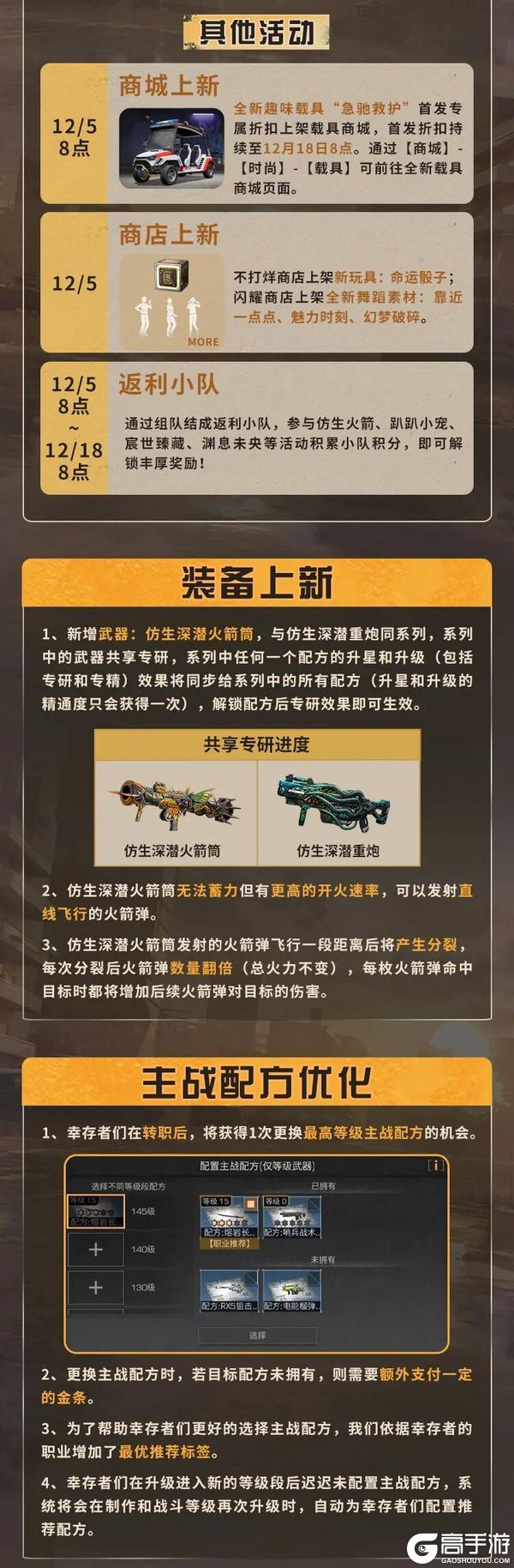 《明日之后》更新公告 | 极夜星火资料片探险队时装免费领