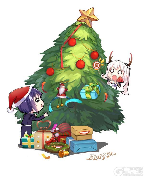 《血族》2025圣诞庆典启幕!赫尔瑞娅全新圣诞时装免费领取!