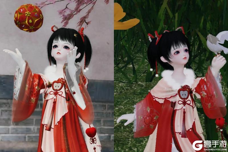 《一梦江湖》高雅少侠品鉴晴雪节穿搭中……