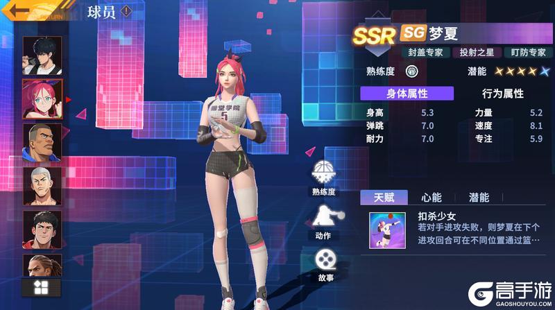 《全民大灌篮》球员位置全解析：六大职业位置特性作用详解！