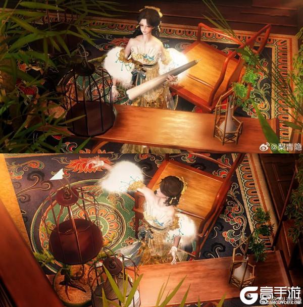 《一梦江湖》高雅少侠品鉴晴雪节穿搭中……