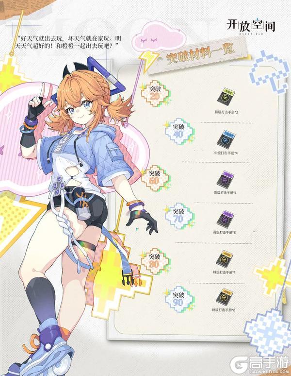 《开放空间》「养成&技能情报」天气之子 | 程橙橙