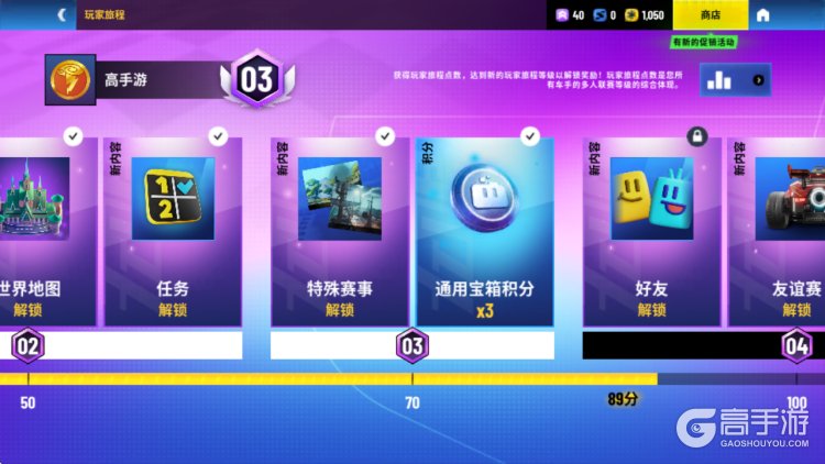 迪士尼无限飞车--游戏玩法--玩家旅程