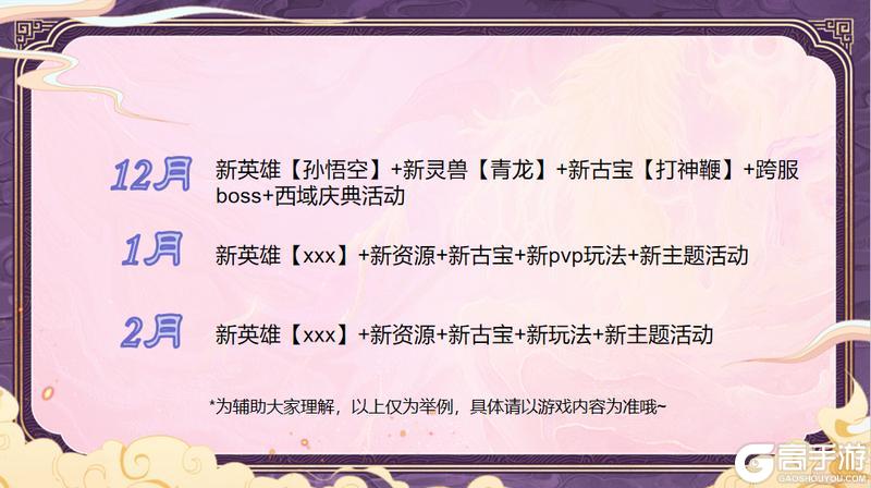 制作人的信-关于山海幻境2026年Q1季度的发展规划！