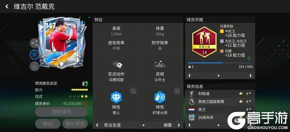 《FC足球世界》新手教程：【中后卫球员】选择参考！