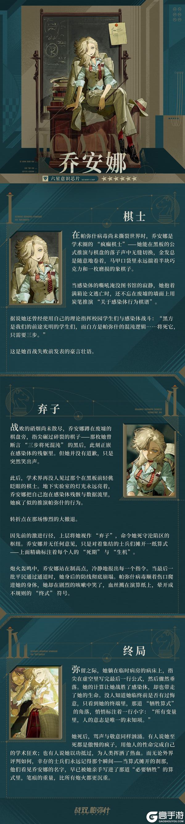 《战双帕弥什》【乔安娜 | 新增6★战术意识芯片】