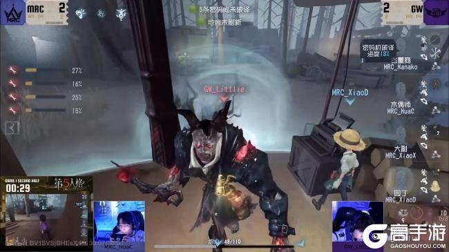 险中取胜！Gr登顶常规赛榜首，季后赛胜者组四强终局落位！——《第五人格》2025夏季赛第九周赛报发布