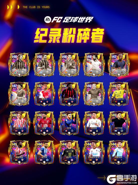 《FC足球世界》更新爆料丨人气11人返场节携假日福利登场，纪录粉碎者即将上线！