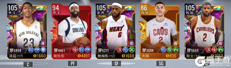 《美职篮篮球世界》阵容推荐：应对“扣体流”的「乐于分享」建队思路分享！！