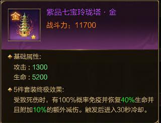 《王者征途》法宝搭配攻略:顶级法宝搭配思路分享!