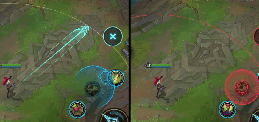 《英雄联盟手游》荆棘攻击可触发装备破盾、重伤效果，R(4)技能新增植物生成！