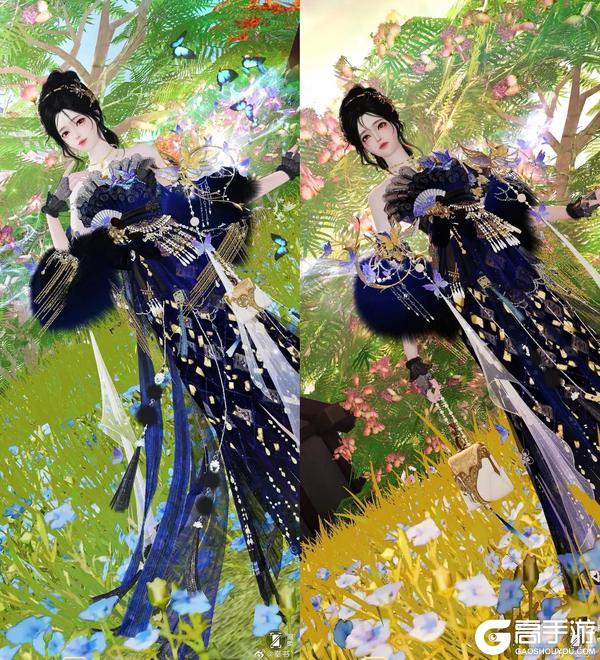 《一梦江湖》高雅少侠品鉴晴雪节穿搭中……