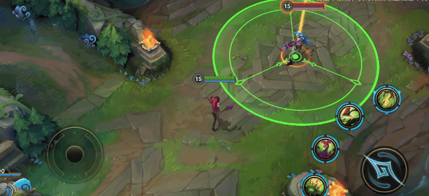《英雄联盟手游》荆棘攻击可触发装备破盾、重伤效果，R(4)技能新增植物生成！