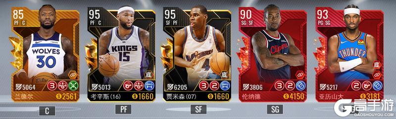 《美职篮篮球世界》阵容推荐:六套开荒阵容搭配指南!