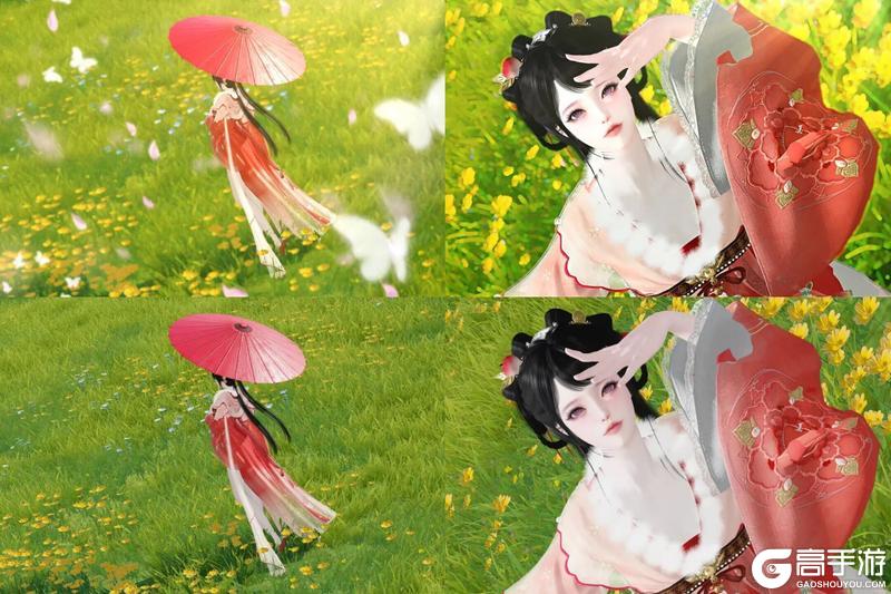 《一梦江湖》高雅少侠品鉴晴雪节穿搭中……