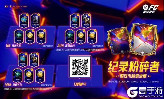 《FC足球世界》更新爆料丨人气11人返场节携假日福利登场，纪录粉碎者即将上线！