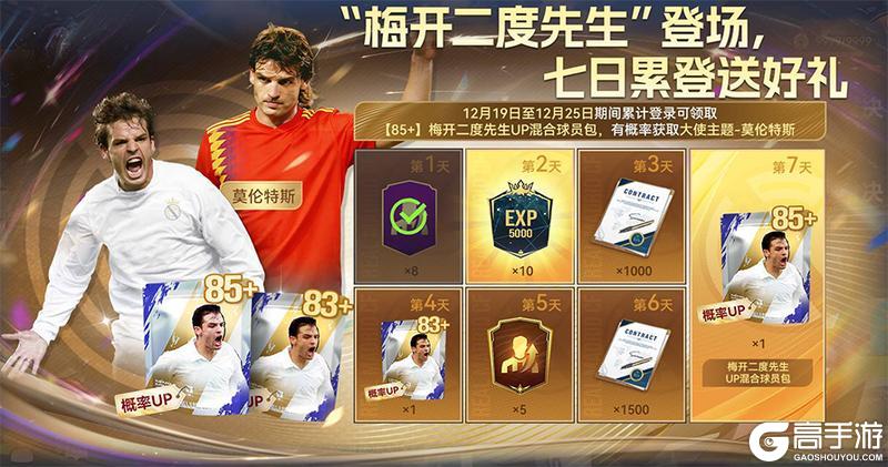 《最佳球会》经典时刻球员第二期上线！参与本周活动领【87+】