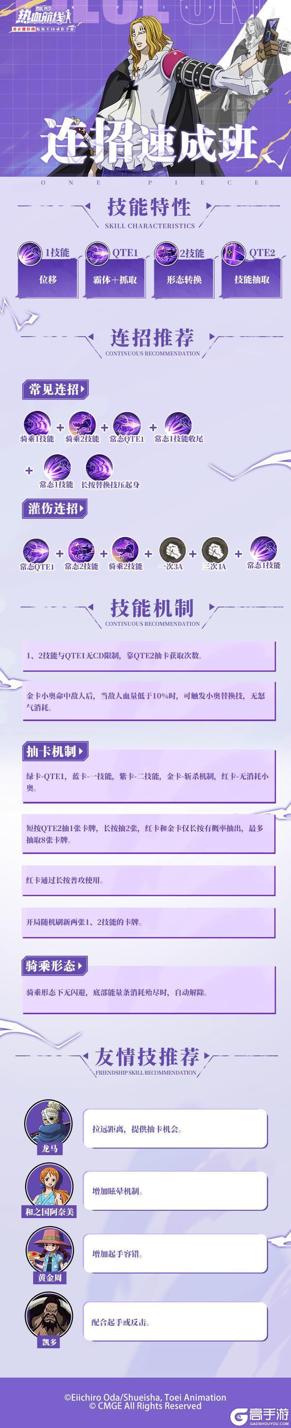 《航海王热血航线》运气+实力！「和之国・霍金斯」核心机制解析！