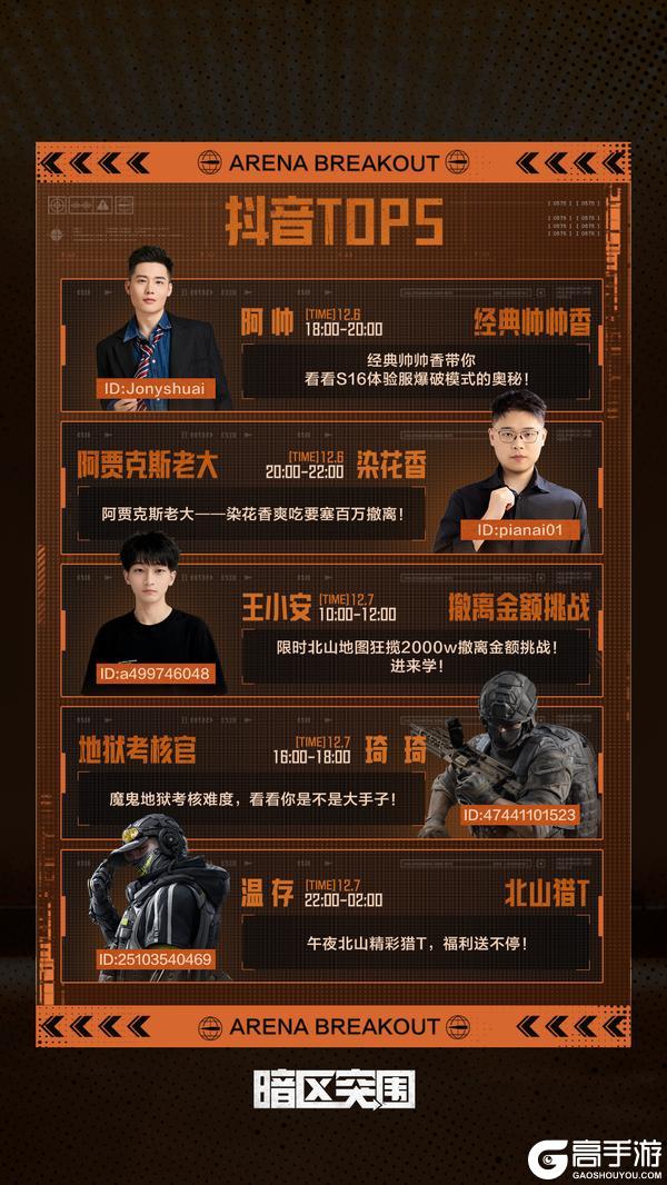 《暗区突围》主播超级周末丨刀皮、六格随机掉落!周末宠粉福利持续放送