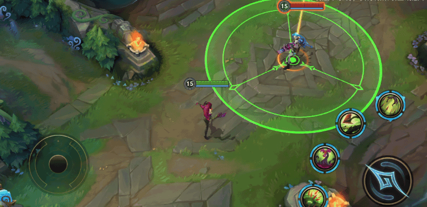 《英雄联盟手游》荆棘攻击可触发装备破盾、重伤效果，R(4)技能新增植物生成！