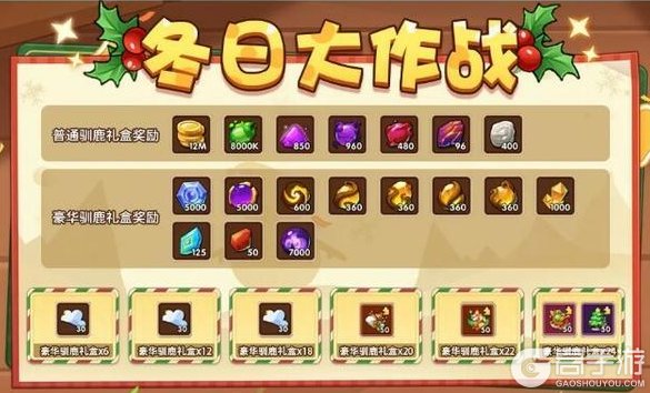 《放置奇兵》这个圣诞节,一起欢聚在放置大陆领取礼物吧~