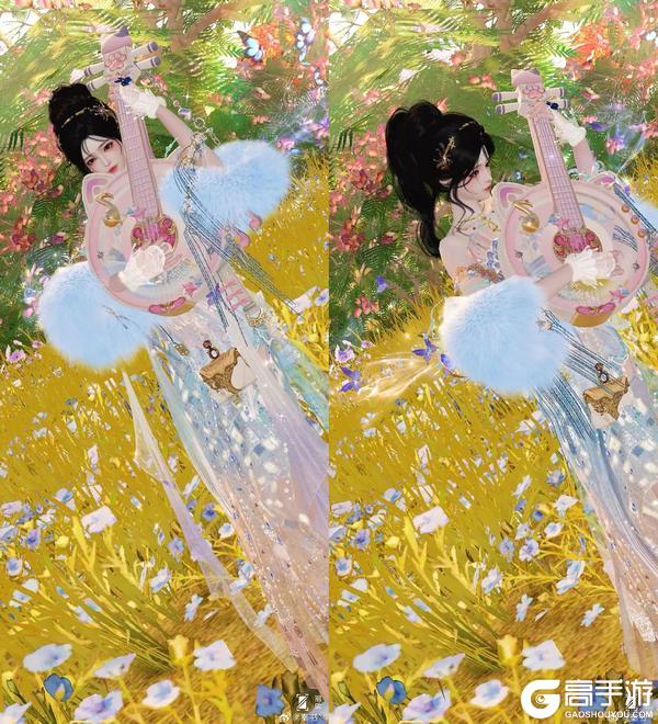 《一梦江湖》高雅少侠品鉴晴雪节穿搭中……