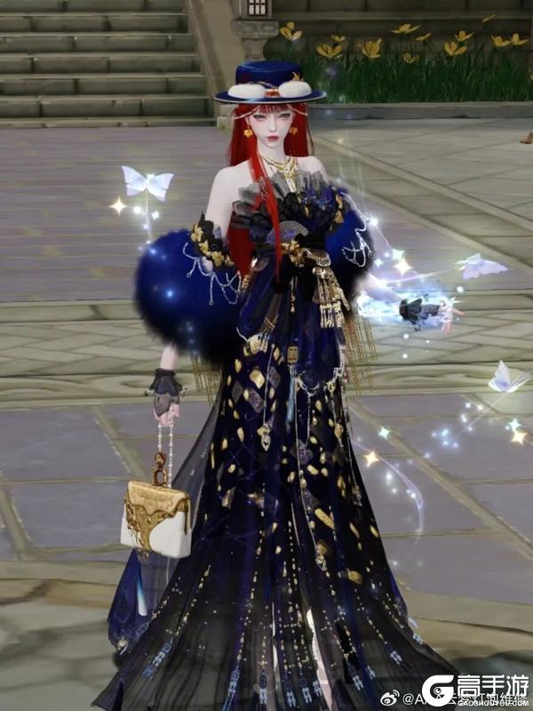 《一梦江湖》高雅少侠品鉴晴雪节穿搭中……