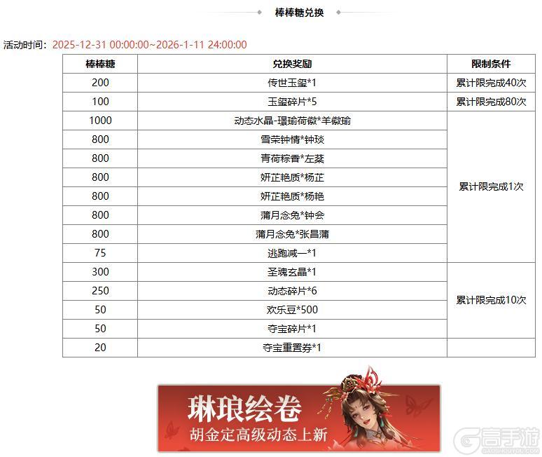 《三国杀OL互通版》【官方活动】元旦祈福限定吕玲绮 蝶剪春风*胡金定琳琅绘卷上新