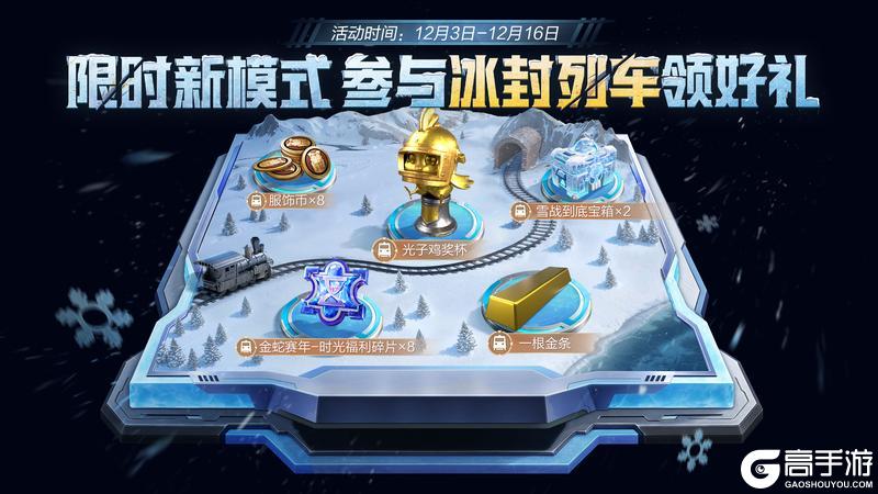 助威2025和平精英全球总决赛，【登顶巅峰飞行器】免费送！还有全新玩法-冰封列车送好礼！