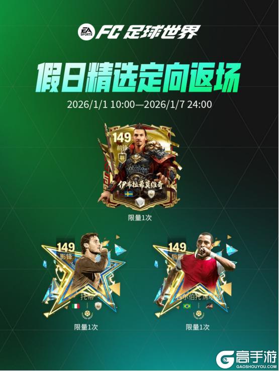 《FC足球世界》更新爆料丨人气11人返场节携假日福利登场，纪录粉碎者即将上线！