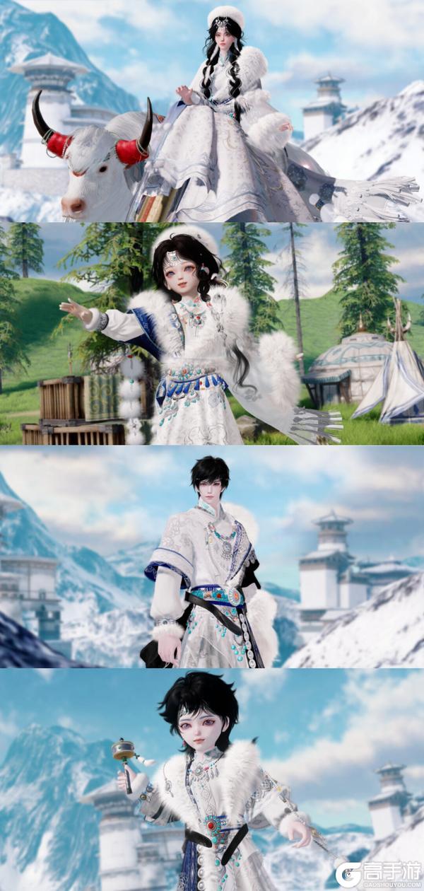 《一梦江湖》祥冬至,新时装风色雪涛全新上线!