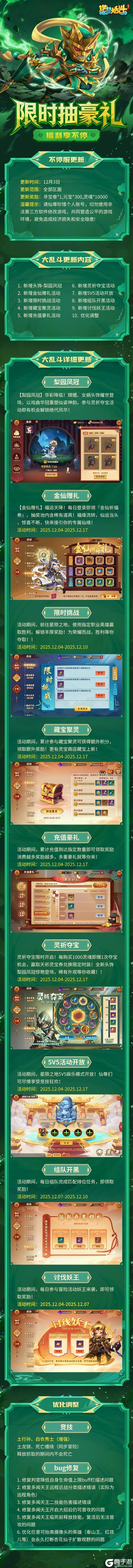 《造梦大乱斗》「12月3日不停服更新」新增梨园凤冠头饰