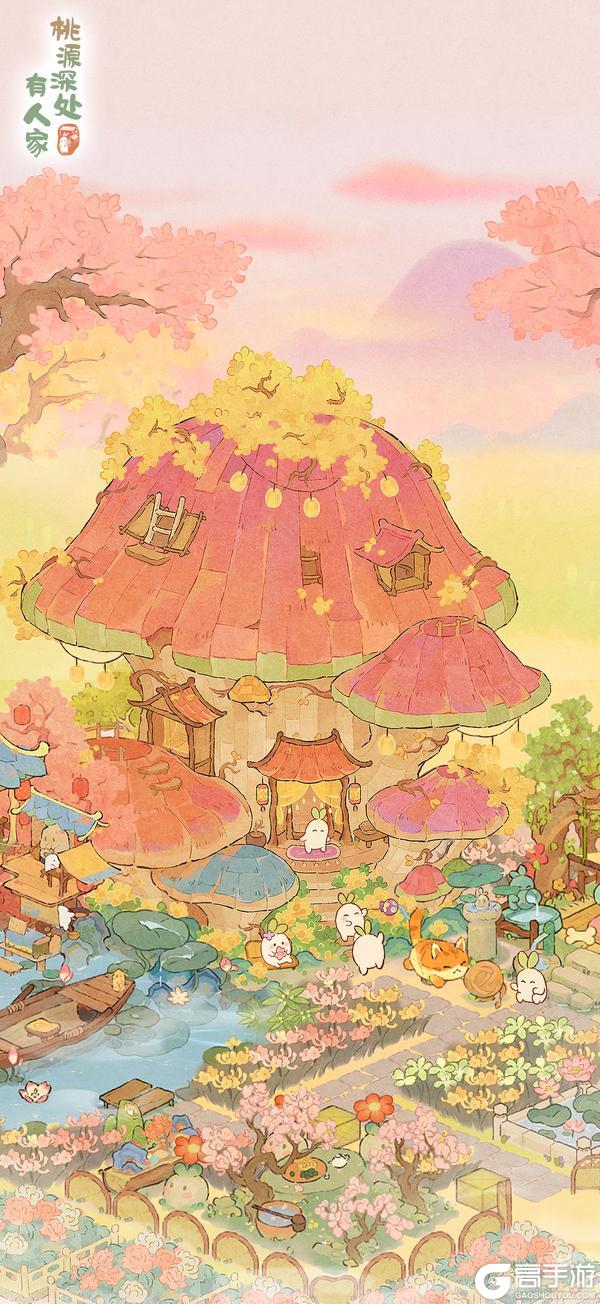 《桃源深处有人家》萝萝山搭建灵感丨雪，把萝困在这里！