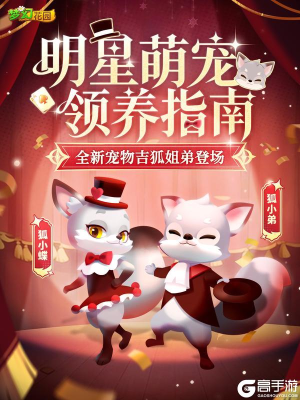 《梦幻花园》【全新赛季】冰城顶流空降,快来收下明星萌宠领养指南!